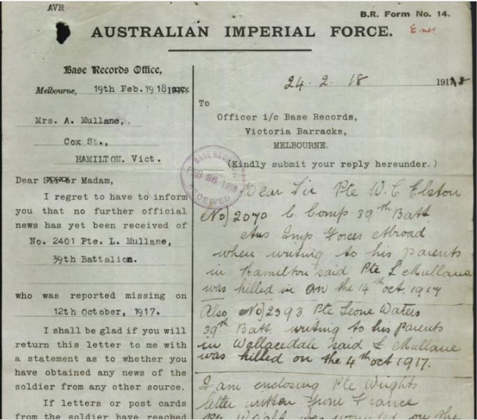 Image courtesy of the National Archives of Australia. http://discoveringanzacs.naa.gov.au/browse/records/288121/17